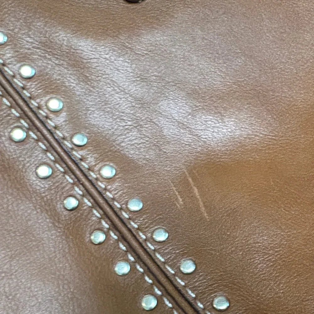 Michael Kors Astor Bowler Tote Bag Luggage Y2K - Picture 3 of 9